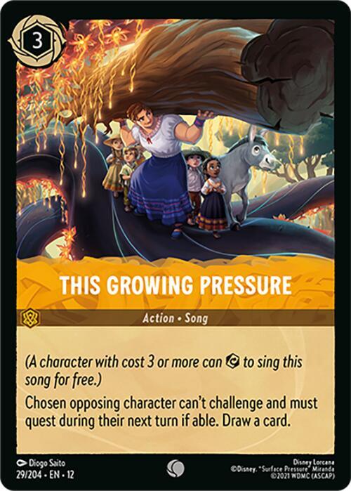 This Growing Pressure 29/204 Common Wilds Unknown NM
