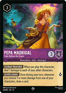 Pepa Madrigal - Calm Before the Storm 56/204 Super Rare