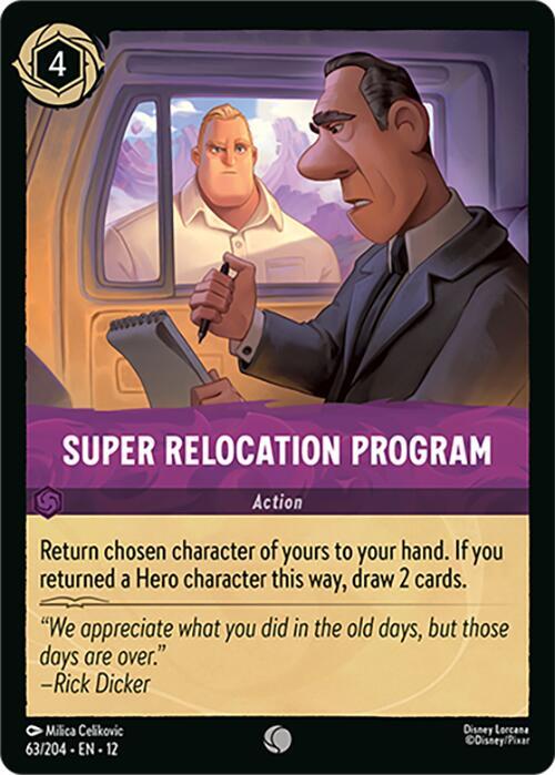 Super Relocation Program 63/204 Common Wilds Unknown NM