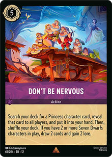 Don't Be Nervous 65/204 Rare