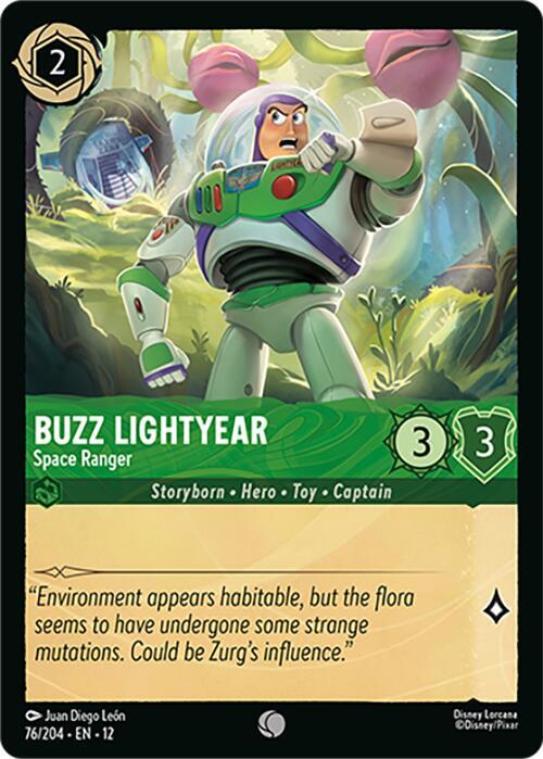 Buzz Lightyear - Space Ranger 76/204 Common Wilds Unknown
