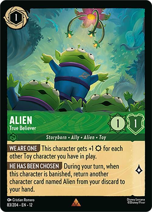 Alien - True Believer 83/204 Rare Wilds Unknown