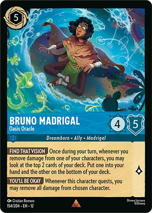 Bruno Madrigal - Oasis Oracle 154/204 Rare Wilds Unknown