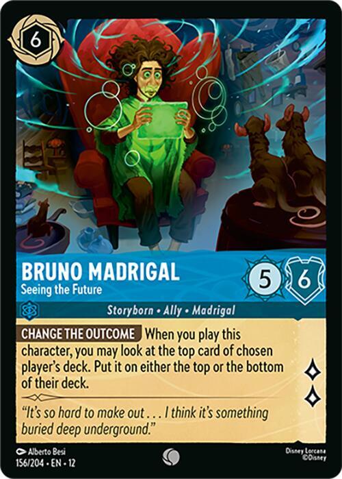 Bruno Madrigal - Seeing the Future 156/204 Common Wilds Unknown