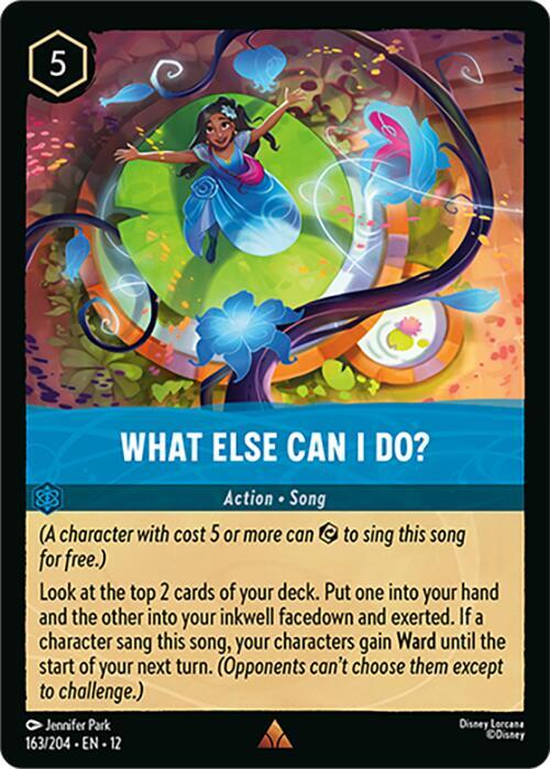 What Else Can I Do? 163/204 Rare Wilds Unknown NM