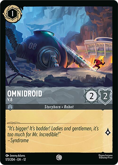 Omnidroid - V.8 173/204 Common Wilds Unknown NM