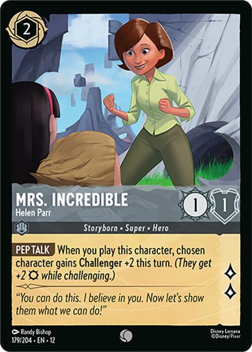 Mrs. Incredible - Helen Parr 179/204 Common Wilds Unknown NM