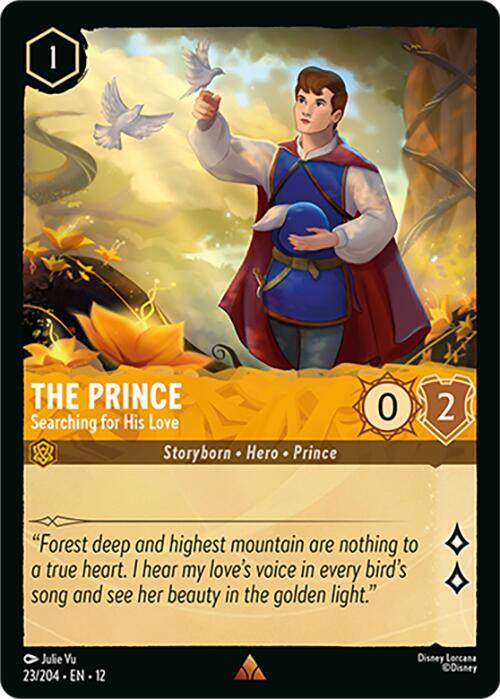 The Prince - Searching for His Love 23/204 Rare Wilds Unknown NM