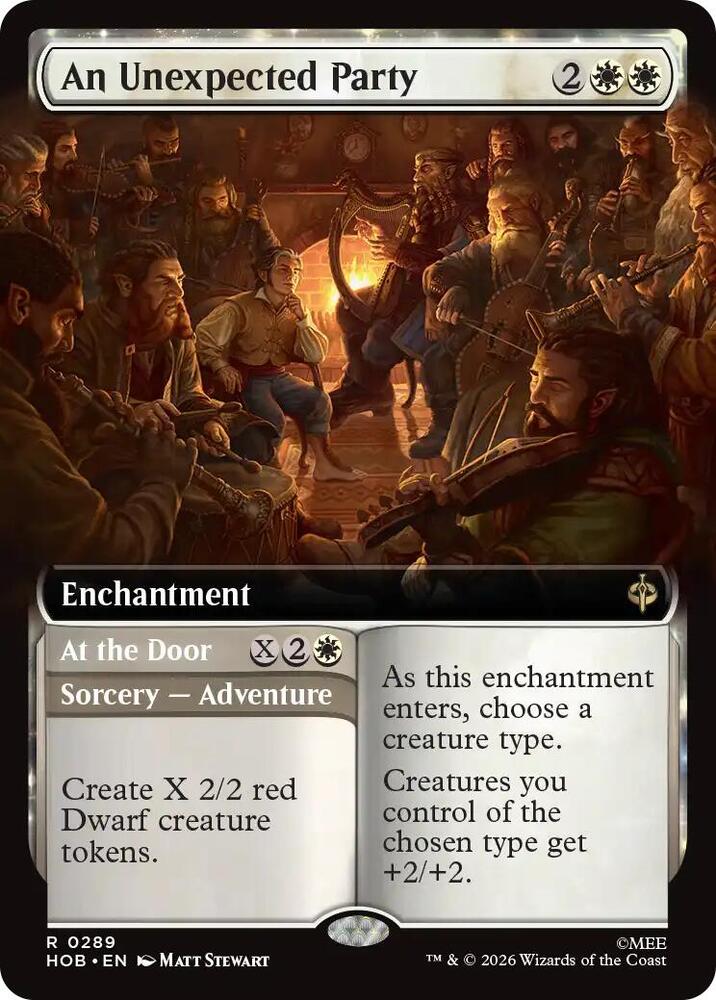 An Unexpected Party (Extended Art) HOB 289 R