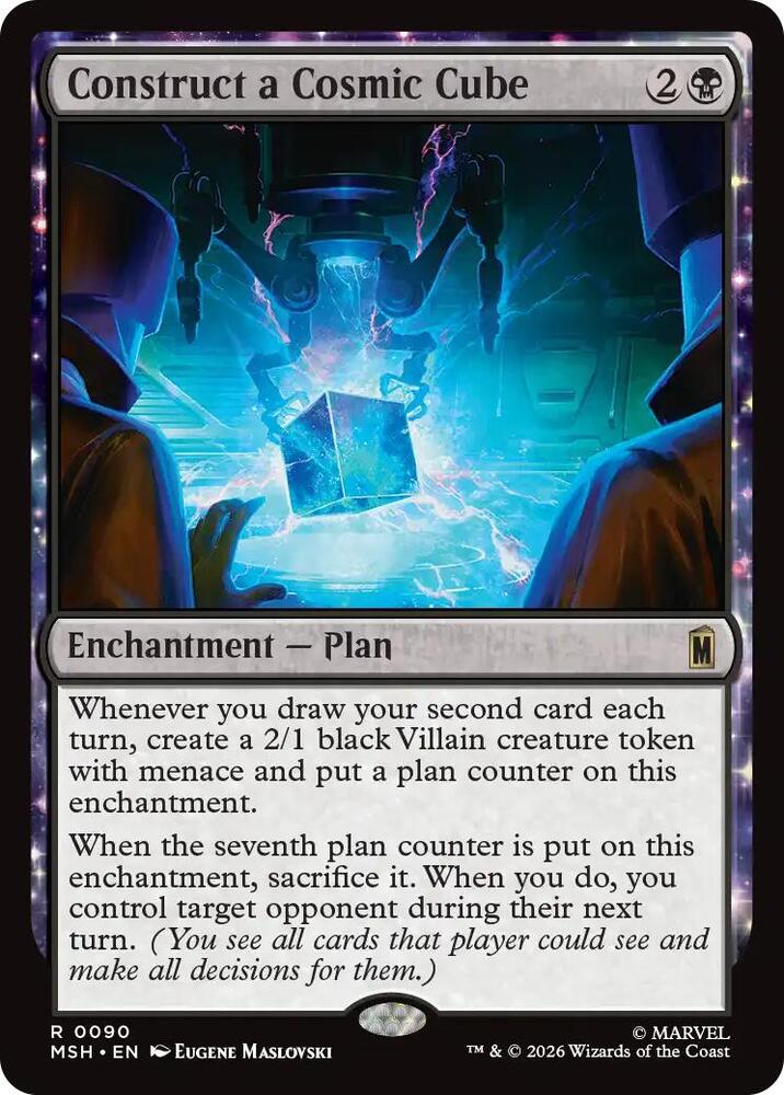 Construct a Cosmic Cube MSH 90 R