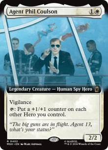 Agent Phil Coulson Extended Art MSH 402 R