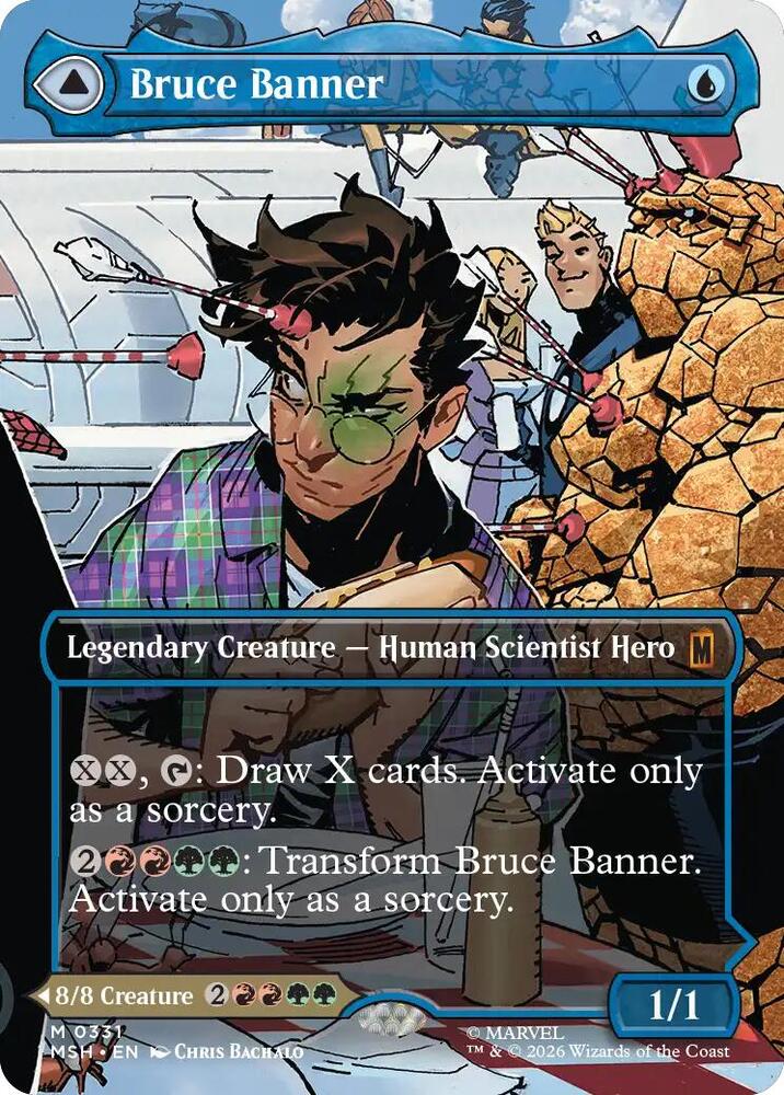 Bruce Banner Borderless 0331 MSH 331 M