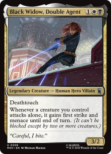 Black Widow Double Agent MSH 208 U