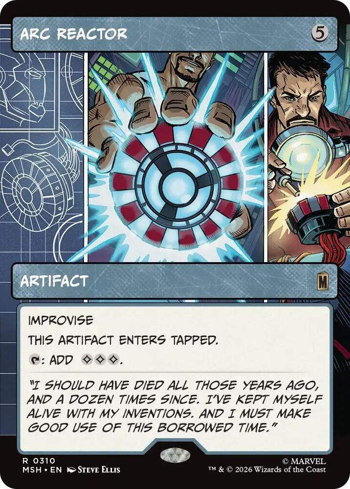 Arc Reactor Borderless MSH 310 R
