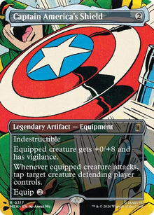 Captain Americas Shield Borderless 0317 MSH 317 R