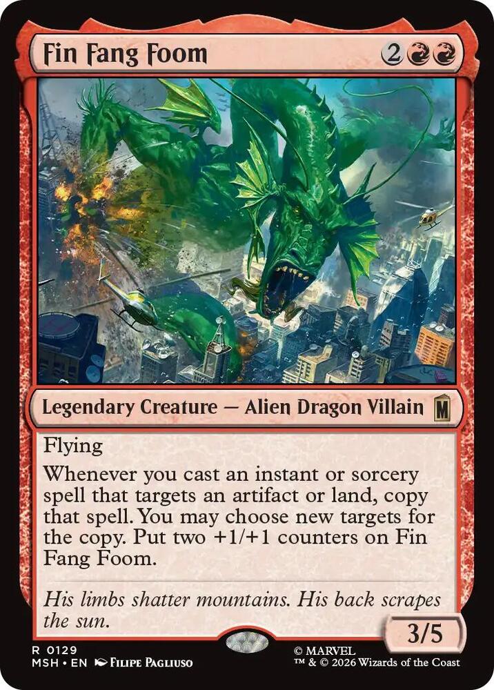 Fin Fang Foom MSH 129 R