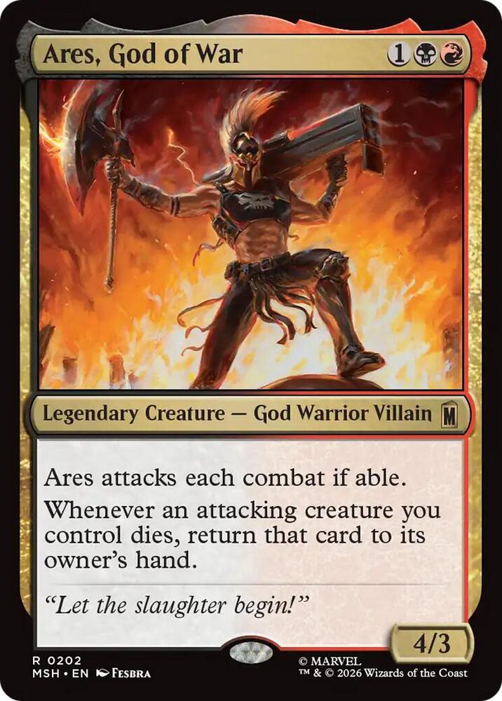 Ares God of War MSH 202 R