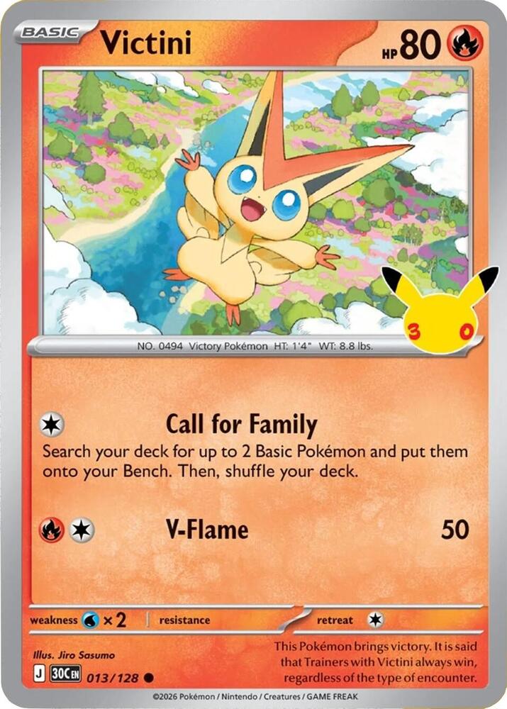 Victini 30C 013/128 Common