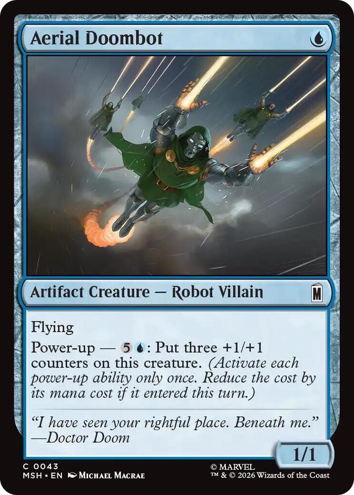 Aerial Doombot MSH 43 C