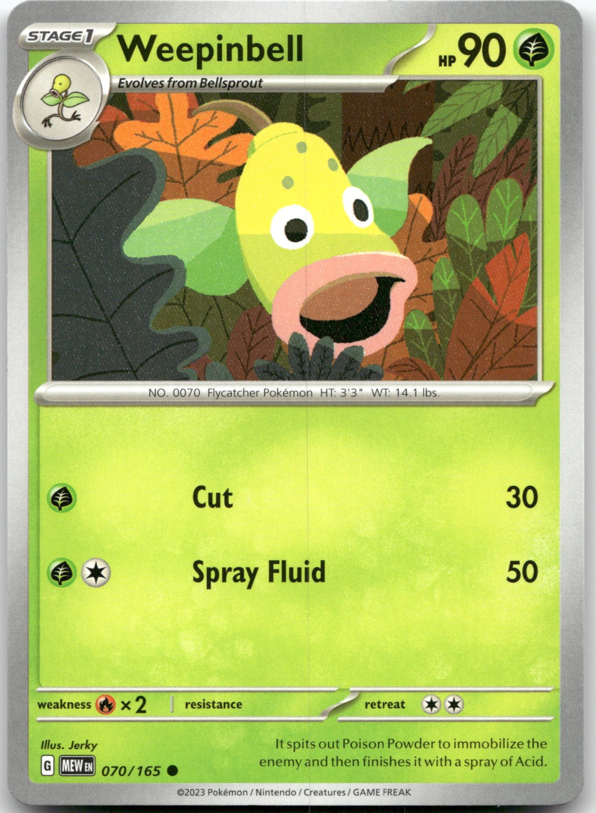 Weepinbell MEW 070/165 Common