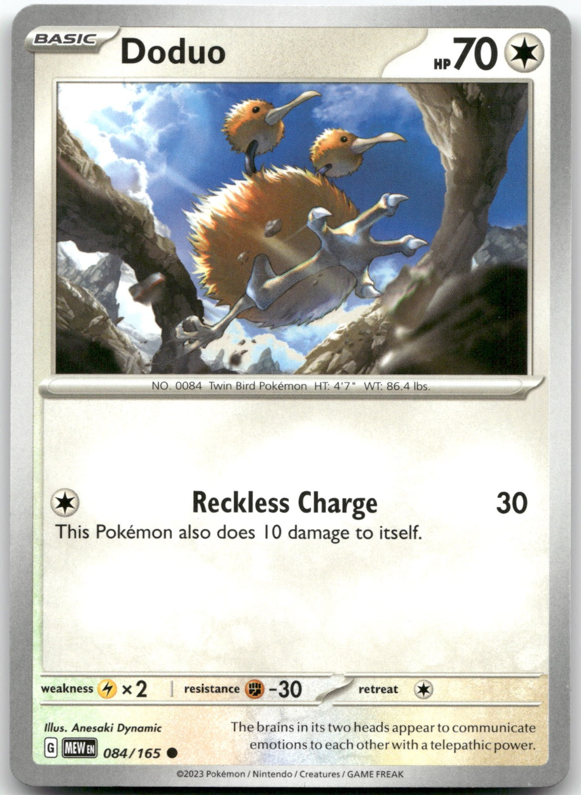 Doduo MEW 084/165 Common