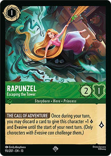 Rapunzel - Escaping the Tower 13 95/207 Super Rare