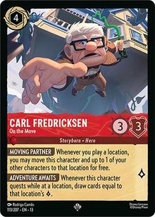 Carl Fredricksen - On the Move 13 113/207 Super Rare