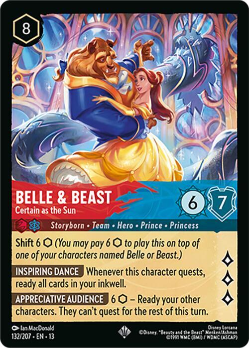 Belle & Beast - Certain as the Sun 13 132/207 Super Rare