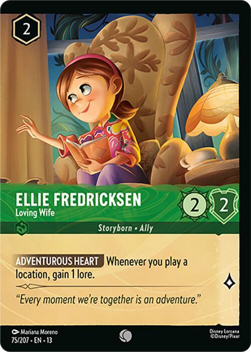 Ellie Fredricksen - Loving Wife (Foil) 13 75/207 Common