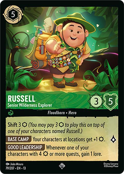 Russell - Senior Wilderness Explorer 13 79/207 Super Rare