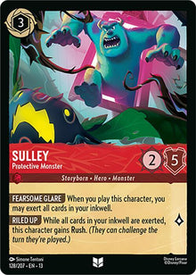 Sulley - Protective Monster 13 128/207 Uncommon