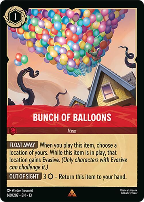 Bunch of Balloons 13 140/207 Rare