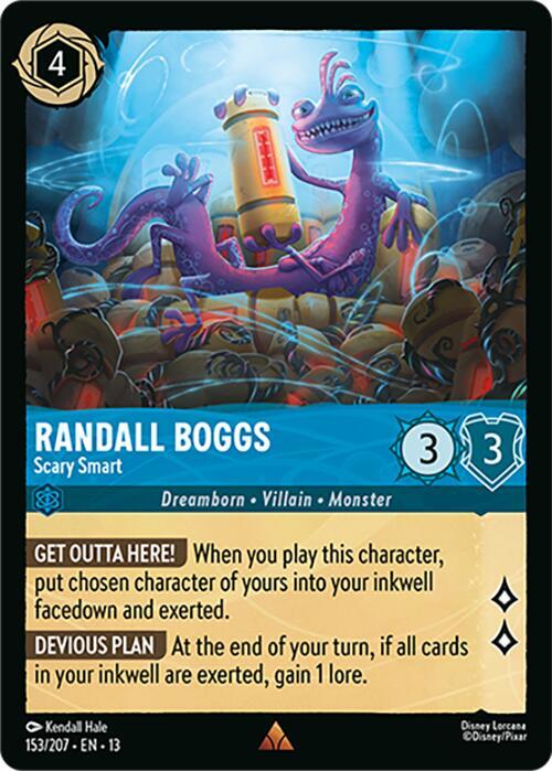 Randall Boggs - Scary Smart 13 153/207 Rare