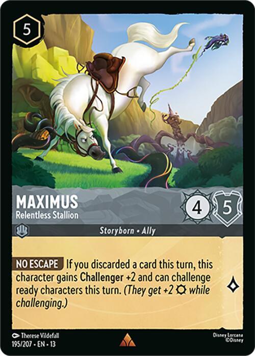 Maximus - Relentless Stallion 13 195/207 Rare