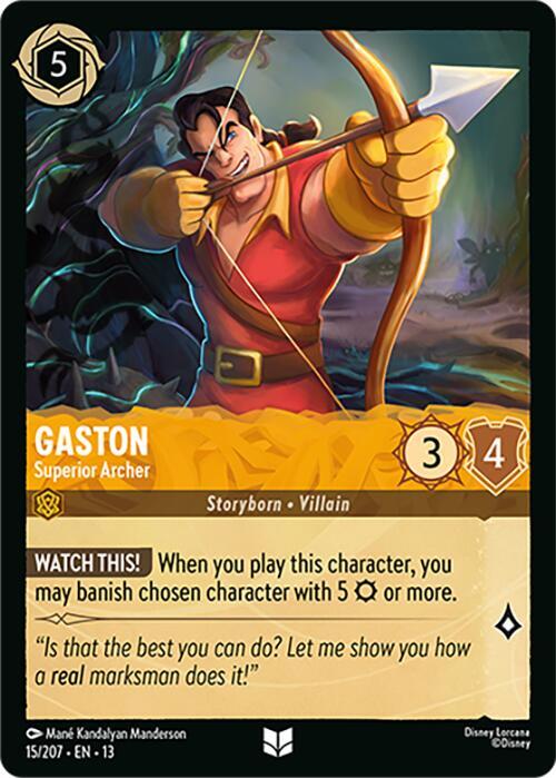 Gaston - Superior Archer 13 15/207 Uncommon