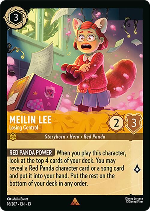 Meilin Lee - Losing Control 13 16/207 Rare