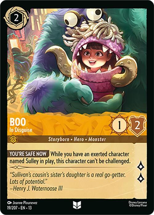 Boo - In Disguise 13 19/207 Uncommon