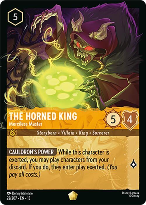 The Horned King - Merciless Master 13 22/207 Legendary