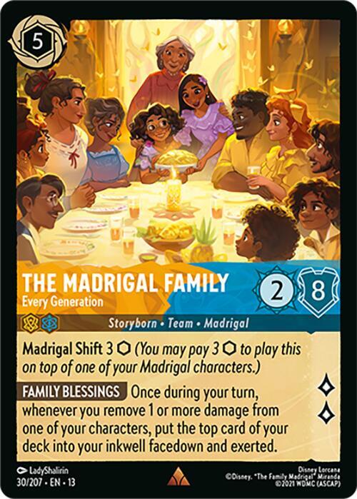 The Madrigal Family - Every Generation 13 30/207 Rare