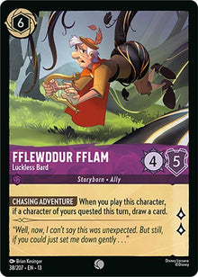 Fflewddur Fflam - Luckless Bard 13 38/207 Common