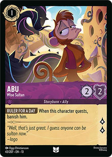 Abu - Wise Sultan 13 43/207 Uncommon