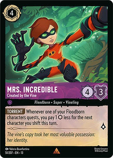 Mrs. Incredible - Created by the Vine 13 51/207 Rare