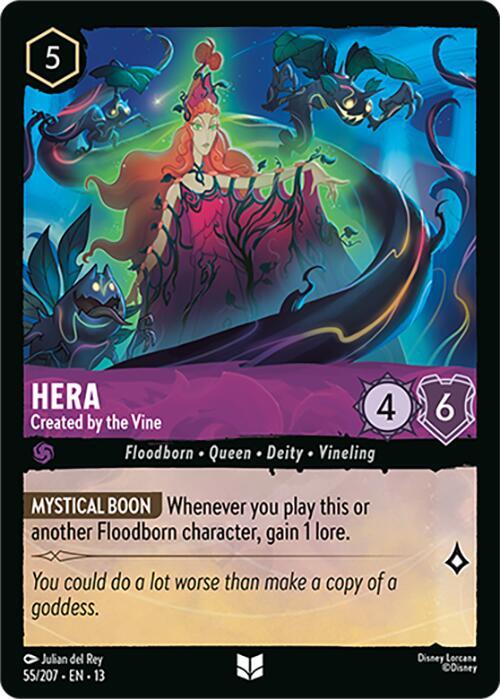 Hera - Created by the Vine 13 55/207 Uncommon