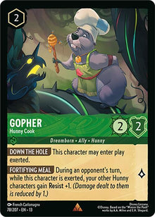 Gopher - Hunny Cook 13 78/207 Rare