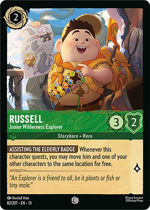Russell - Junior Wilderness Explorer 13 82/207 Common