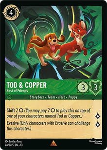 Tod & Copper - Best of Friends 13 94/207 Rare