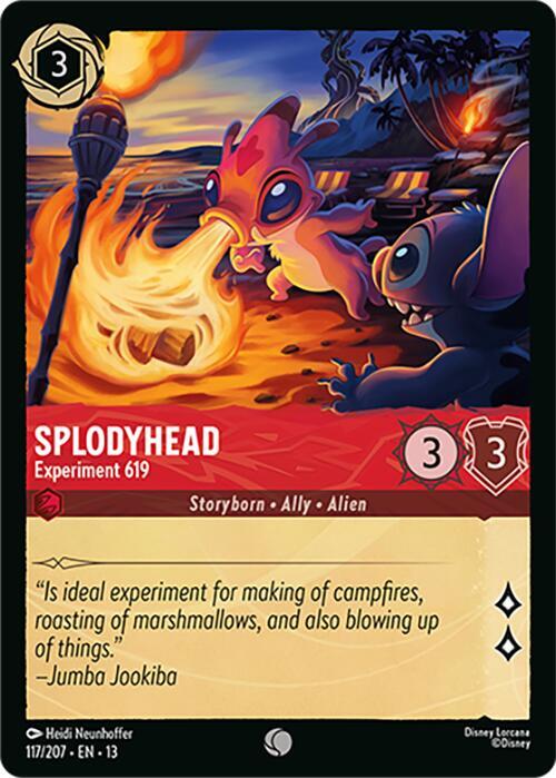 Splodyhead - Experiment 619 13 117/207 Common