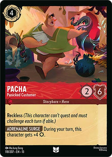 Pacha - Panicked Customer 13 118/207 Uncommon