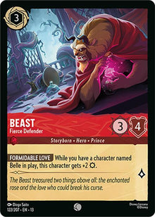 Beast - Fierce Defender 13 122/207 Common