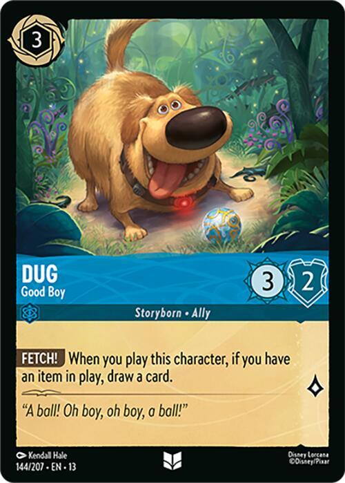Dug - Good Boy 13 144/207 Uncommon